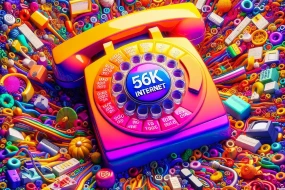 Navigare a Passo di Tartaruga: Ricordi dell'Internet a 56k